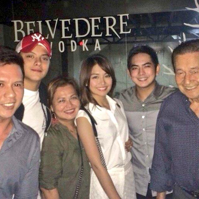   happy birthday neil coleta :) with KathNiel..hihi mag jowa in white!  ©  happy bday 