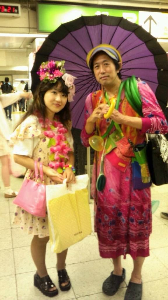 ひんでんさんと、アイカリーナ姫(プリンセス愛華)。 ひんでんさんと、アイカリーナ姫(プリンセス愛華)。