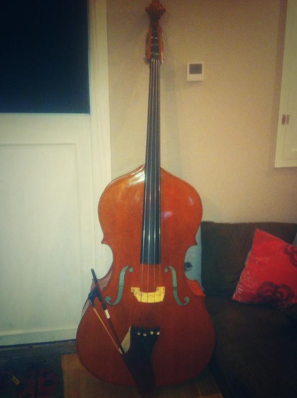 Jdelarre's tweet image. Just heard that the bass that I made will be appearing in the #BBCProms2014 with the European youth orchestra!