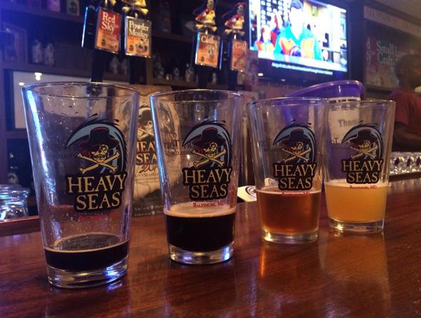 LinhBuiTV's tweet photo. So cool seeing the @HeavySeasBeer brewery &amp; pretty much loved every beer I tried. #DrinkLocal #Maryland  #Baltimore http://t.co/f6TxQW2VQc