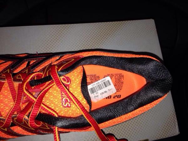 SalsaElPirulas's tweet image. Como requeriré la ocasión, hoy vamos de estreno #asics2015