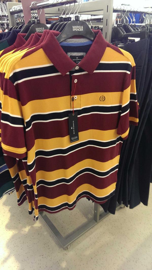 Good work from @marksandspencer #bcafc #claretandamber should be c&a really...
