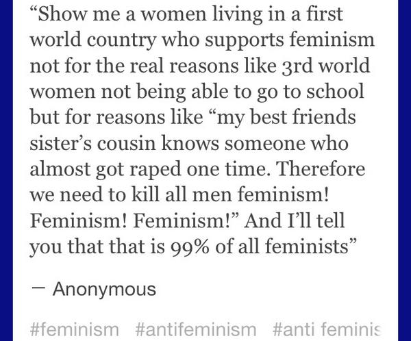 edenjessiman's tweet photo. Just because woman in 1st world counties are more privileged doesn't mean we're blind to the rest of the world http://t.co/ohzyAcAgUS