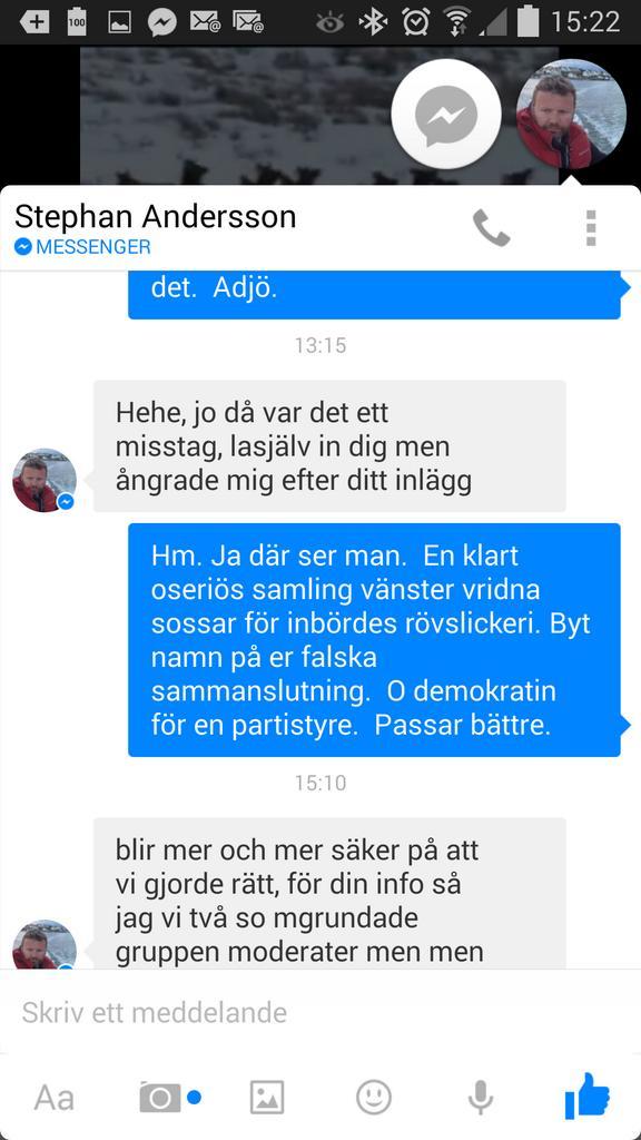 Lars Sjöstedt (@larssjstedt) on Twitter photo 