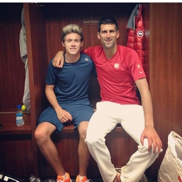 Direction115One's tweet image. Niall at a tennis court in Toronto