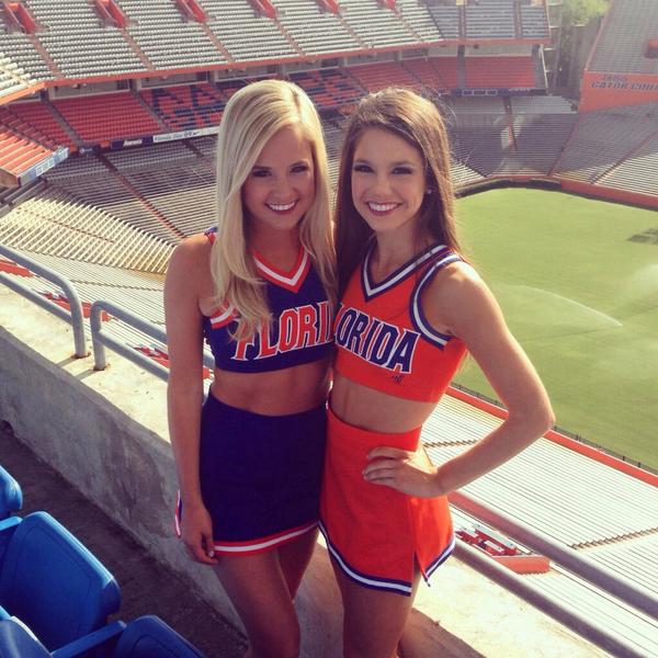 College Cheerleaders On Twitter University Of Florida Cheerleaders 