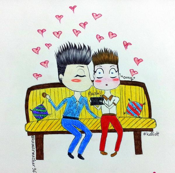 Luci_OnTheMoon's tweet photo. Rt if u remember :) @adamlambert @GLEEonFOX @chriscolfer #kelliott i miss them !! :'') http://t.co/dCTBrJCCam
