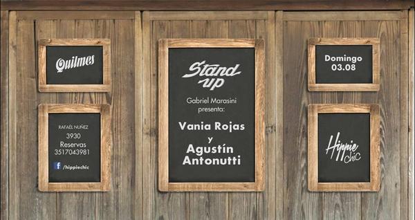 #domingos divertidos en #hippiechic Rafael nuñez 3930 #Standup Comedy @VaniaRojasC <a href="/AguAntonutti/">Agustín Antonutti</a> Gabriel Marasini