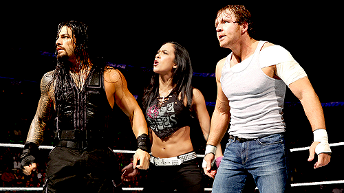 no one dies from love. 🇭🇷 on X: "How many #ReTweets for the tag team of  Roman Reigns, AJ Lee and Dean Ambrose? #WWE http://t.co/7m9fQ0rIuJ" / X