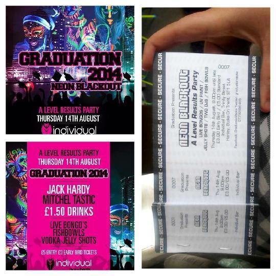 heyitslucytee's tweet image. £3 tickets! Get at meeeee! DM me!!! @GraduationStoke