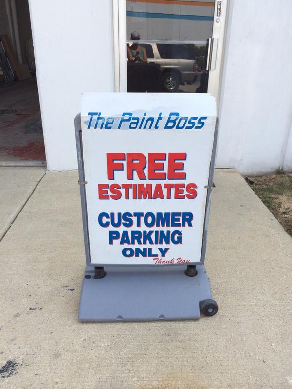 BossPaint's tweet image. Our new address is 1680 Quincy Stop by this week for estimate. Mention "grand opening" for 15% off