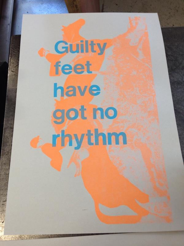 Still an hour to go to print your own 'horses' and 'cold feet' prints <a href="/londonbookarts/">LCBA</a> #HackneyWicked