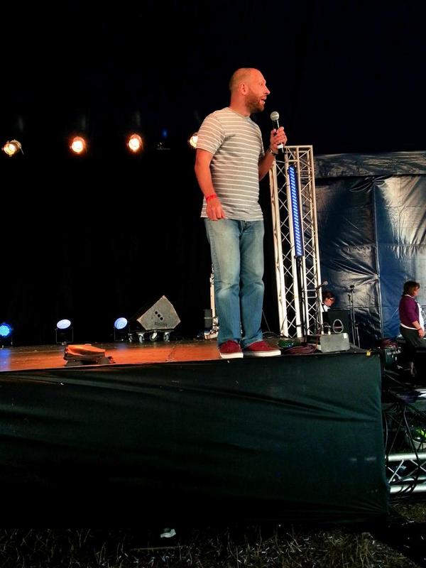 ChrisS's tweet photo. Ended our day @SouthseaShow with the @SouthseaComedy comedy club in the Big Top and the crazy hilarity of Adam Bloom http://t.co/bSbdFV9wHB