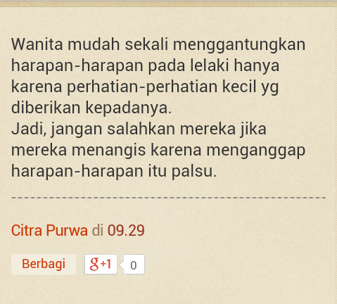 Inspirasi hari ini...