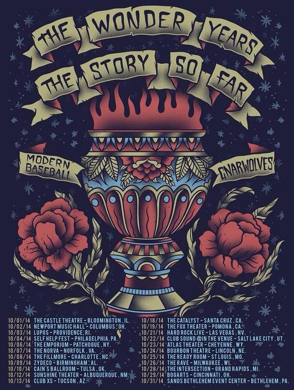 JUST ANNOUNCED! <a href="/Twypoppunk/">｡ﾟ(ﾟ´Д｀ﾟ)ﾟ｡</a> fall tour with <a href="/TheStorySoFarCA/">The Story So Far</a>, <a href="/ModernBaseball/">Modern Baseball</a> &amp; <a href="/Gnarwolves/">Gnarwolves</a>! VIP tix on sale Monday