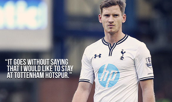 SpursQuotes's tweet photo. Jan Vertonghen http://t.co/PzDhirRbnq