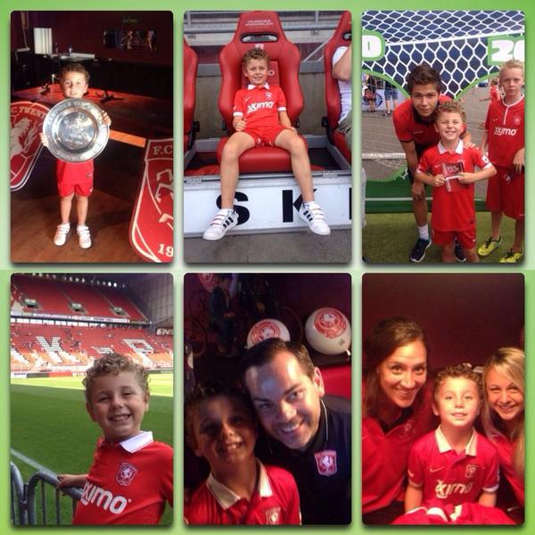 robsteen71's tweet photo. Weer een geslaagde open dag met Lenn bij FC Twente. #fctopendag http://t.co/wjktyGtX94