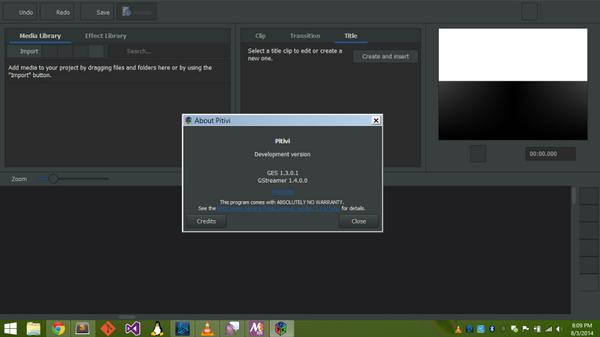spulaniraba's tweet image. hello #pitivi on #windows !! #msys2