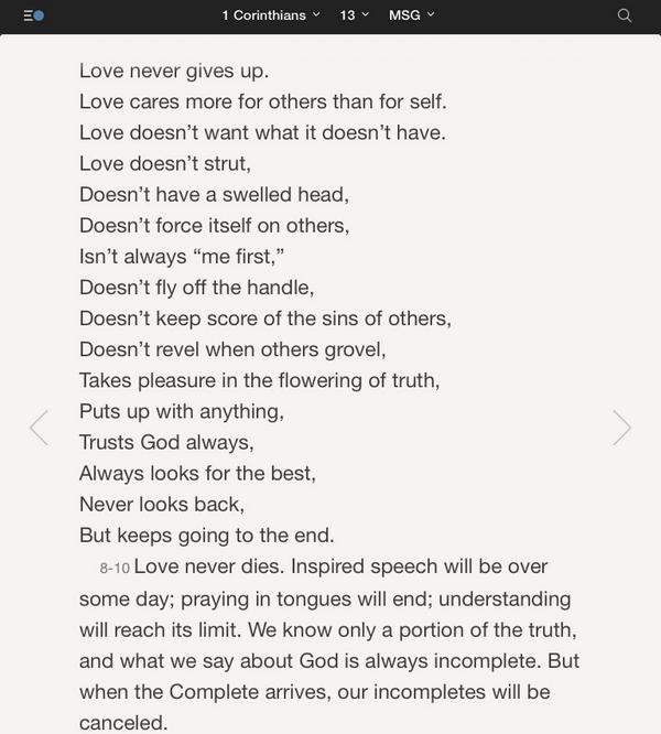 HotSpotChurch's tweet photo. "Love doesn't keep score of the sins of others."
#RememberToDo
#SocciKent#SouldOut http://t.co/BZOKRX5bDR