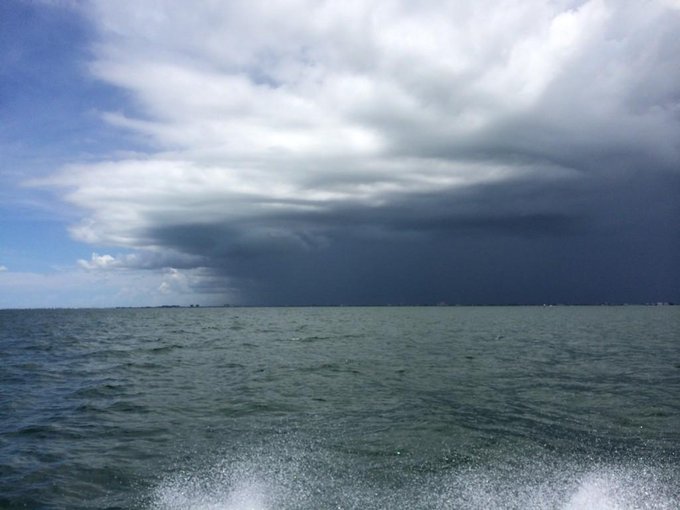 Out on the boat today. No Naked Island, though. Brought our grand daughter out instead. Just had to dodge<a href="/tag/stanleycupplayoffs"class="tags"><span>#stanleycupplayoffs</span></a>