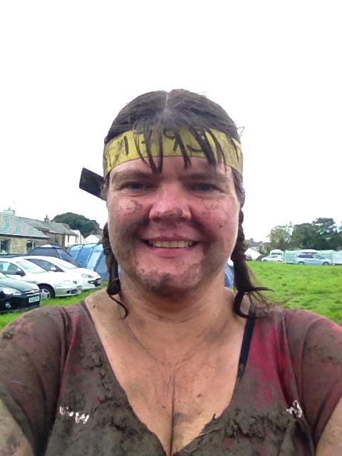 JenCF's tweet image. Did it! It was very muddy &amp;amp; very tough but I made it to the end.
