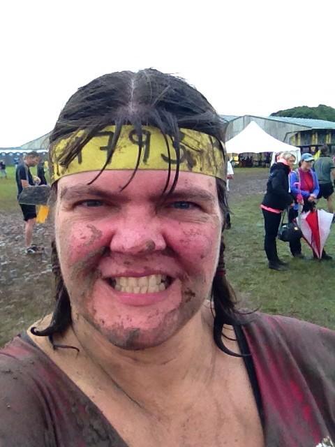 JenCF's tweet image. Did it! It was very muddy &amp;amp; very tough but I made it to the end.