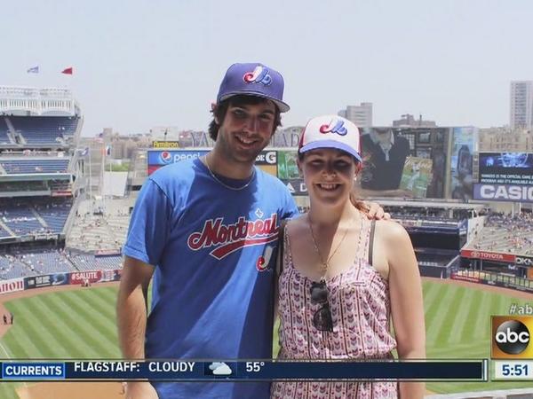 abc15's tweet photo. Couple (@Mtlontheroad) tours US baseball stadiums in hope of bringing sport to Montreal http://t.co/JDhUiTa7Dj #abc15 http://t.co/pUCMeO1GGC