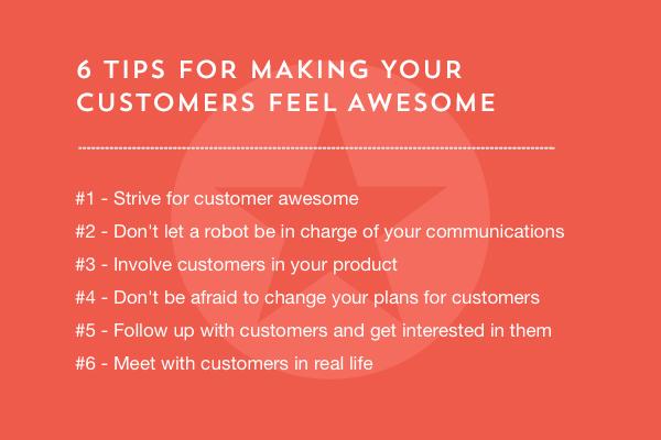 StrategosMMS's tweet photo. 6 Tips for Making Your Customers Feel Awesome (and Why It Matters) http://t.co/UCke4yqwji by @alice_default http://t.co/cfTQJOGxSc