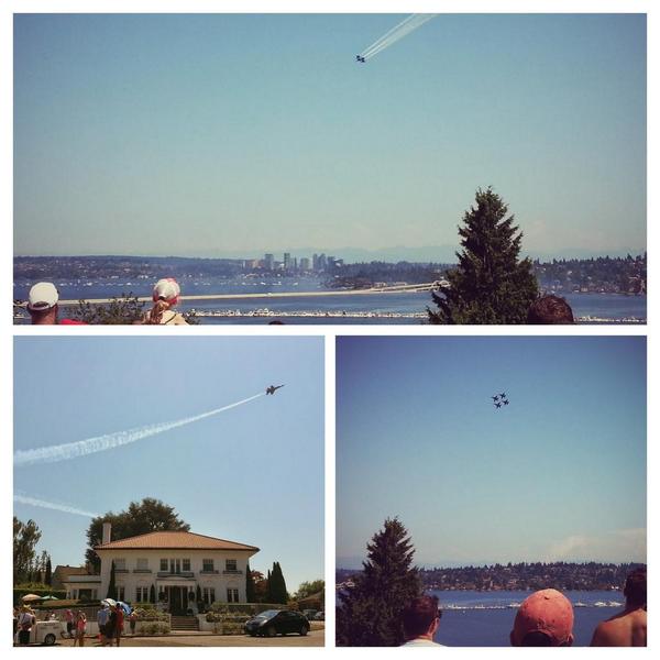 Thanks for the great show, Blue Angels! #Seafair2014