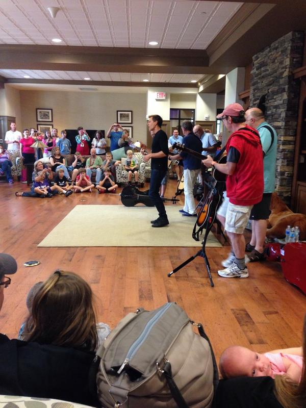 SOverbay's tweet image. Yes, this is what happens when Kevin Bacon shows up at your #loveweek event @rmhofcharlotte @SixDegreesofKB