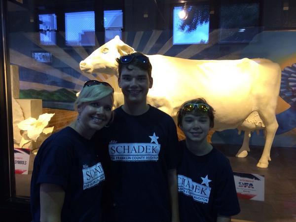 voteschadek's tweet photo. We had a great time at the Ohio State Fair today! http://t.co/97d9Uni429