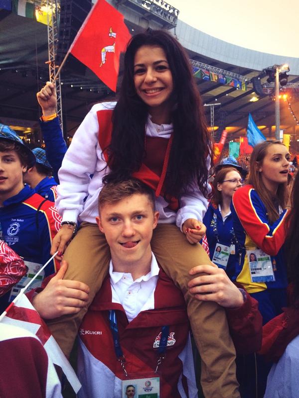 NileMW's tweet image. Had a great time at Closing Ceremony! I apologise for my outrageous dancing skills 😂 @claudia_frag #closingceremony