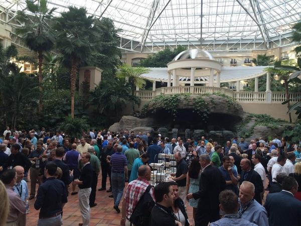 StopLift's tweet image. What a beautiful welcoming reception and convention center!! @StopLift very excited to be here!! #RNOW2014 #ScanItALL