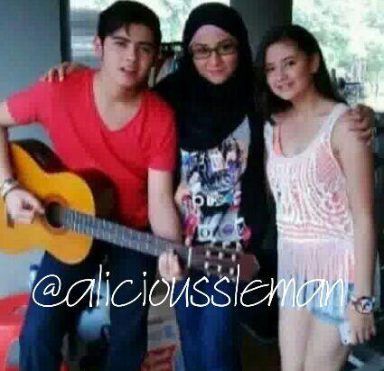 AliciousSleman's tweet photo. Bang @alysyarief ande @BuDhila_  @avyvhh syuting bee talk http://t.co/VhO4eC27Pg