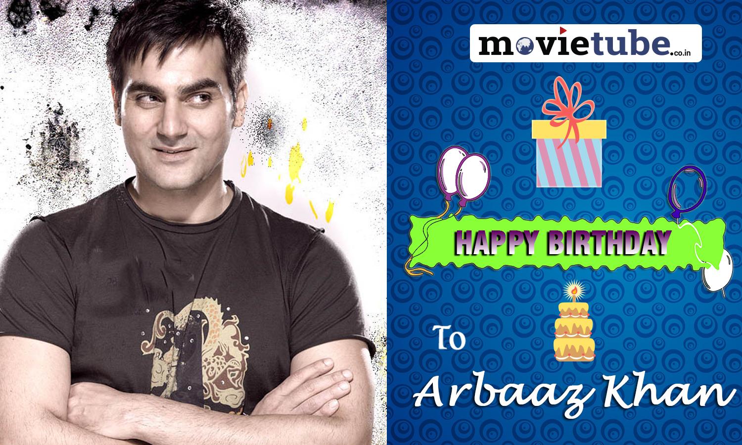 Happy Birthday to bollywood famous celebrity cum producer cum actor .... Arbaaz khan 