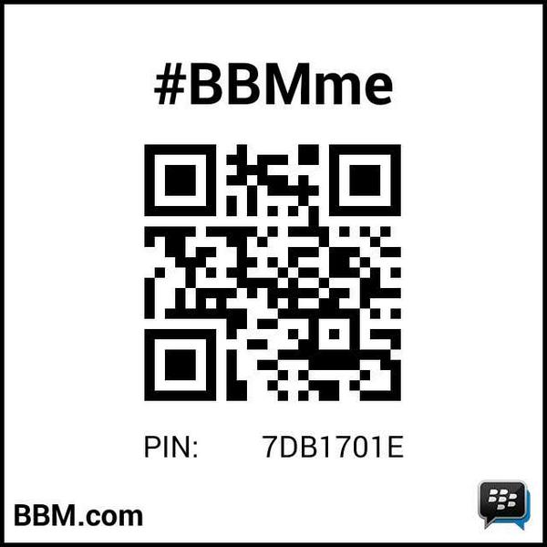 e_mate's tweet image. رمز PIN لـ#BBMme: 7DB1701E
pin.bbm.com/7DB1701E #bbm
