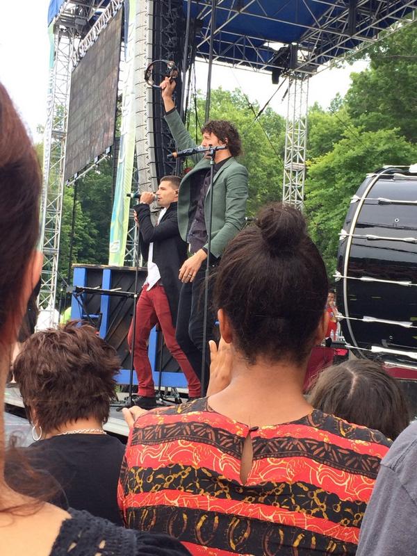 YeahImCatholic's tweet image. Here's some pictures from today's concert. For King and Country &amp;amp; Colton Dixon. Front row for Colton Dixon!