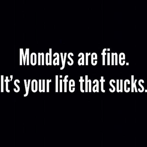 karljcompton's tweet image. Mondays are fine