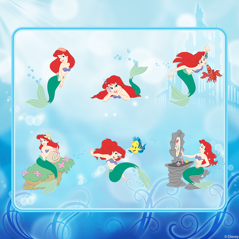 ディズニー公式 Twitter પર 暑い夏におすすめ 海のプリンセス アリエル のマチキャラを配信中 スマートフォン端末の画面をアリエルが優雅に泳ぎます Http T Co 5yjedgrno3 対象 ドコモ Android Http T Co Xa1ksw3kq7