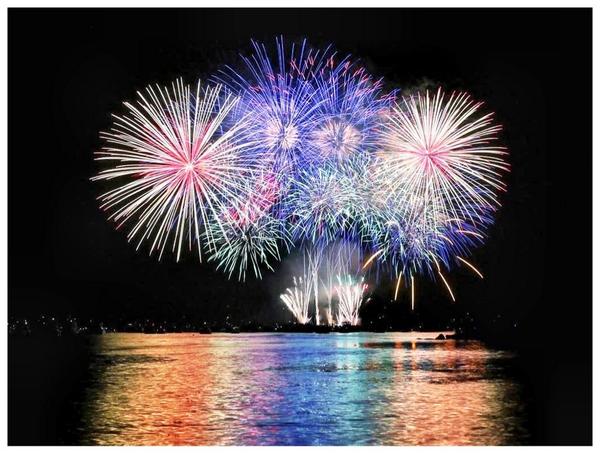 Amazing Fireworks #Japan #Englishbay #Vancouver