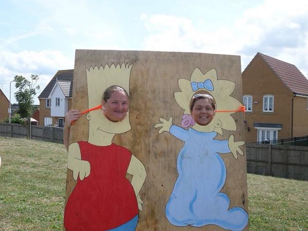 Row2297's tweet image. We had a blast on our Sponge the Tesco worker stall !