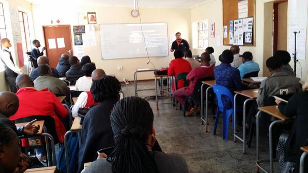 maggiev's tweet image. Law busy inspiring or Jane furse teachers here in Limpopo #edtechsummitsa using Google docs