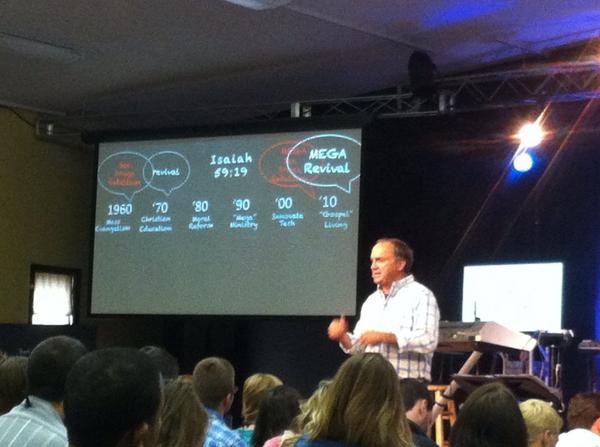 So inspired by Byron Paulus's words 2 "run in the darkness" &amp; seek God 4 #revival. #SeekWeek14