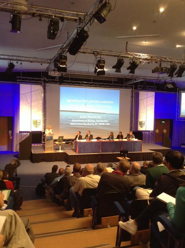 Dr. Sue Edwards (hagfish obsessed) - a talented fish living in a nasty environment #ICBF2014