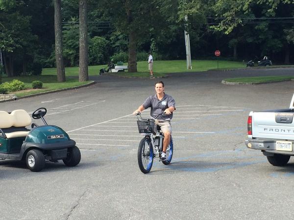 FCatFnd's tweet photo. Hey that's @fcat27 going for a ride on the @Ebykes http://t.co/VPwLlpVEPp