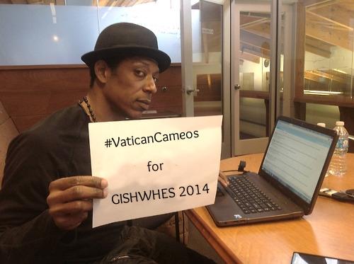 Preaching the gospel of Chuck. #gishwhes #idghp