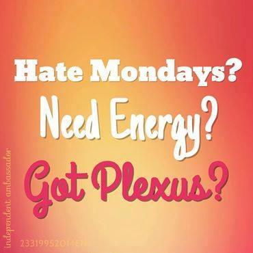 we_r_plexusslim's tweet image. hate monday&apos;s?

need energy?

#gotplexus