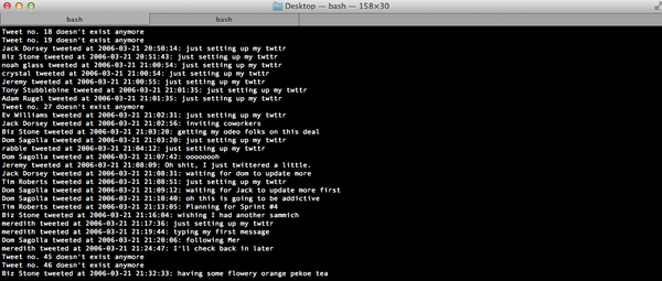 dorophila's tweet photo. A little history of twitter. Result of an incredibly productive day. http://t.co/xC5T71I3fn