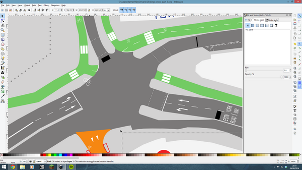 jamesdoestrains's tweet image. I'm working on another version of Kings Cross gyratory. Protest TfL's plans, details: facebook.com/events/3218822…