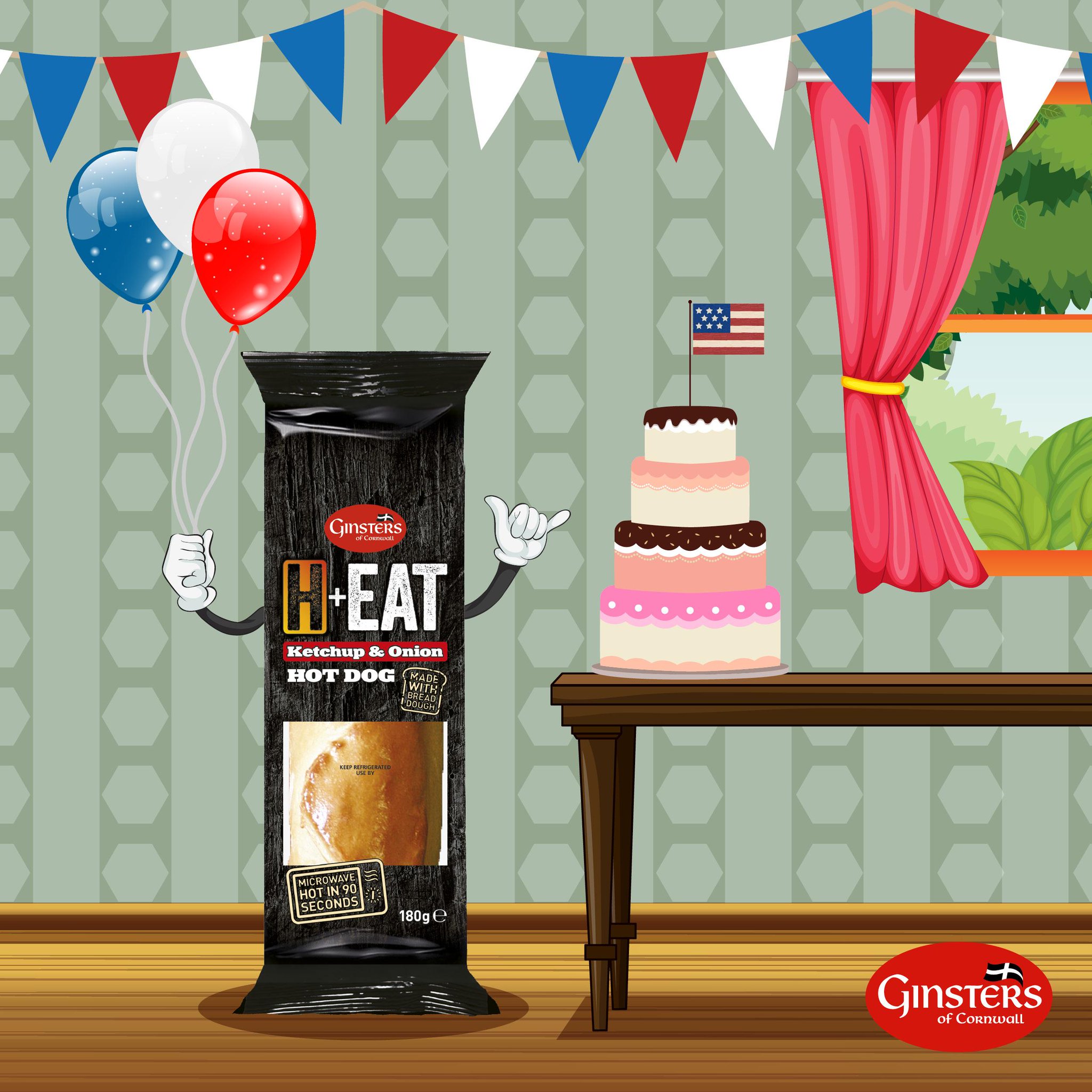 Happy Birthday to Barack Obama, from our very own H+EAT Hot Dog. 